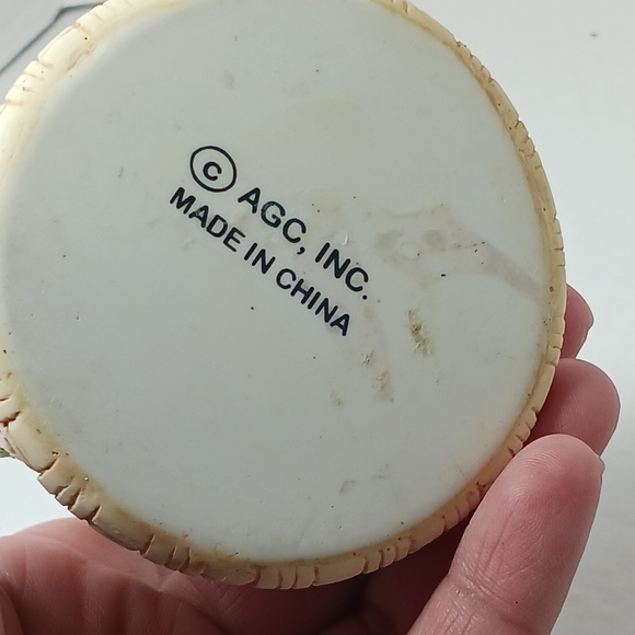 AGC American Greetings Color Your Easter Happy Bunny Rabbits Figurine Eggs 1998 - Picture 5 of 10